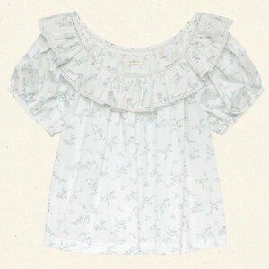 DÔEN Silvie Top - Cottage Grove light floral (Small)